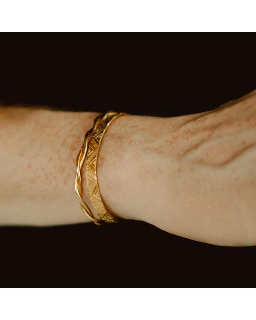 Les Reines Metallic Rope Twist for men