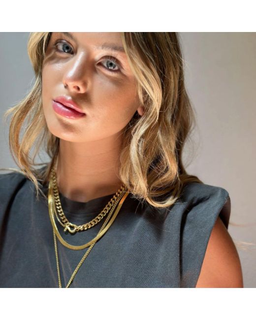 Rachel Nathan Metallic Shack Duo: Classic Necklace