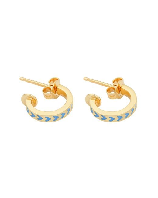 Après Youth Metallic Spark Enamel Earrings