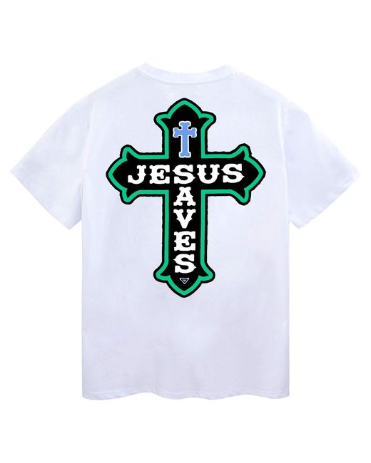 VERYRARE Blue Jesus Doubt Tee for men