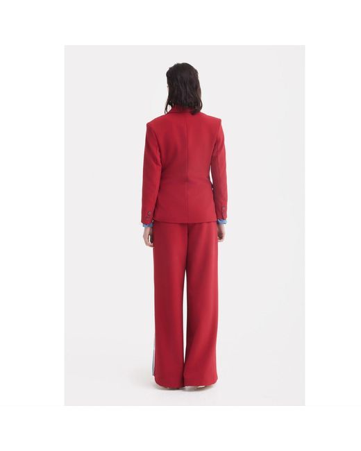Julia Allert Classic Tailored Double-Breasted Blazer