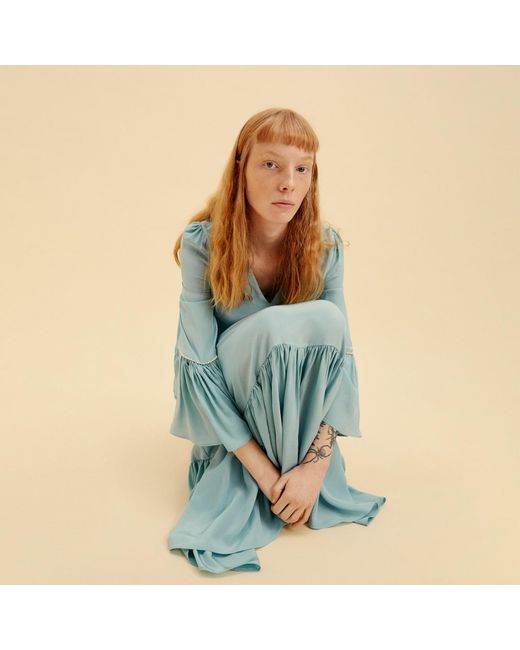 Lisa The Label Blue Peggy Guggenheim Dress