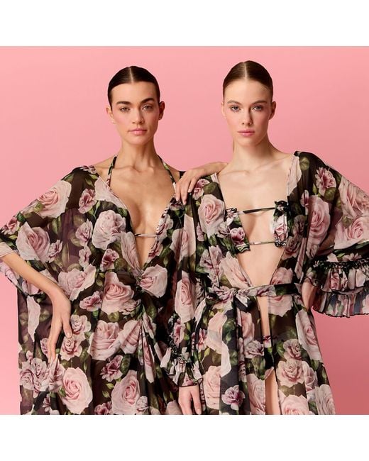 Nur Karaata Brown Anantara Bloom Cover Up