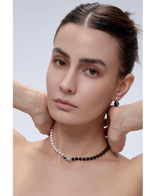 Freqnc Atelier Metallic Orphic Egg Earrings