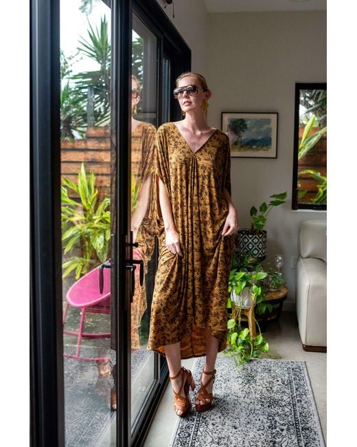 Jennafer Grace Brown Bonnie Bananas Caftan