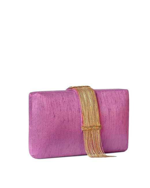 Simitri Purple Old Rose Fringe