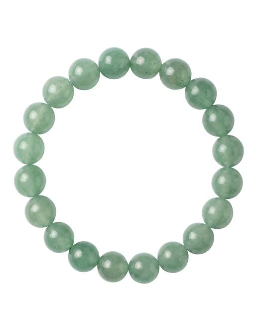 seree Green Manifest Collection Luck Crystal Beaded Bracelet