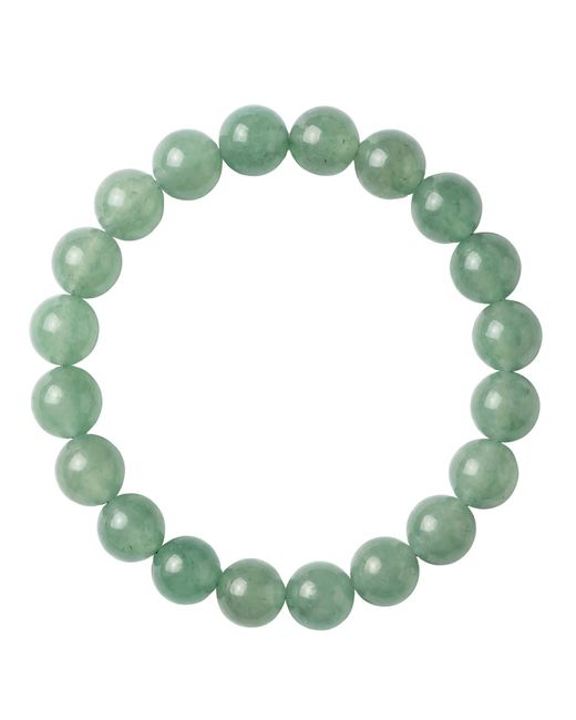 seree Green Manifest Luck Jade- Aventurine Beaded Bracelet