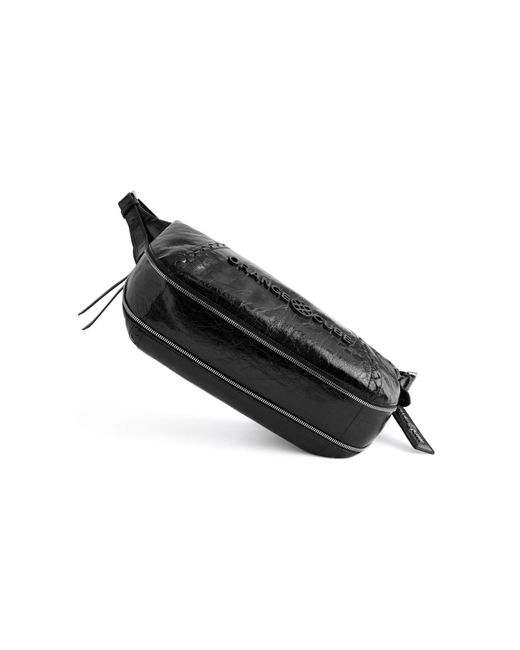 Orange Cube Black Metropolitan Hobo Bag