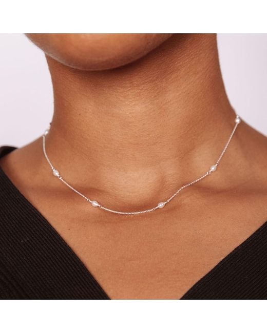 SET & STONES Metallic Madeline Necklace