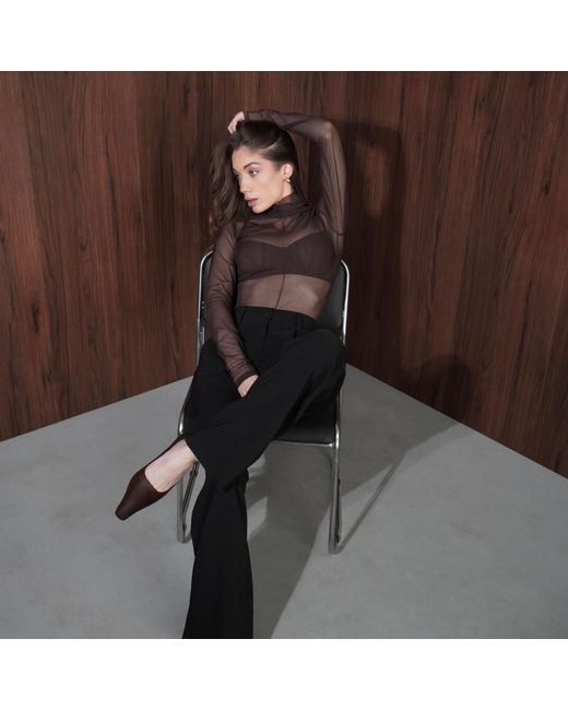 Daily Underwear Brown Bodysuit Desire Chocolate