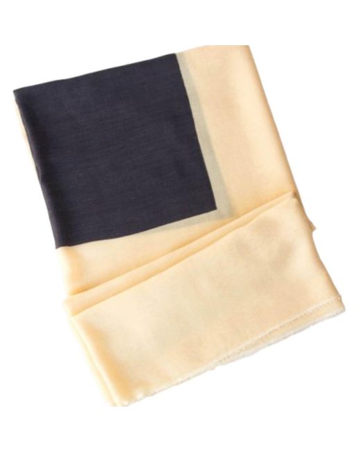 Rein Berlin Blue Neutrals Pottinger St. Cashmere & Silk Scarf