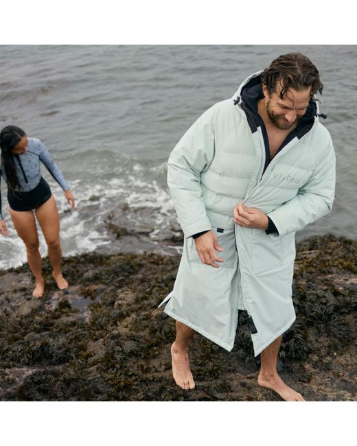 Vivida Green All Weather Puffer Changing Robe