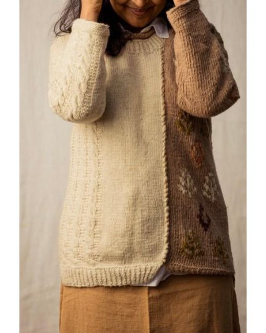 Charkha & Loom Natural Tragopan Pullover
