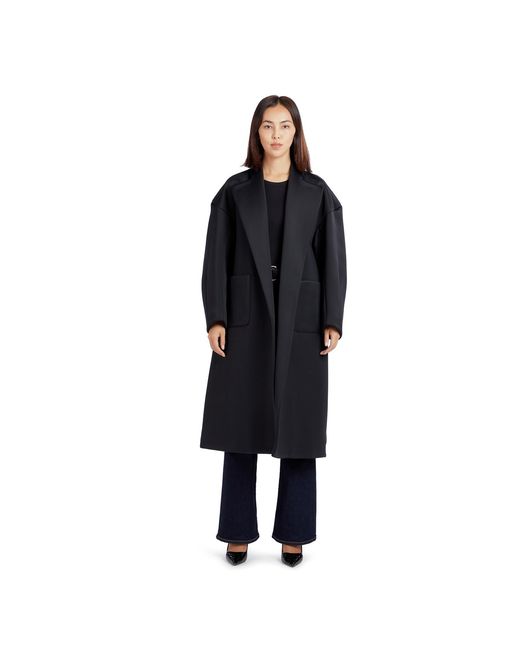 Niran Black Amanda Scuba Coat