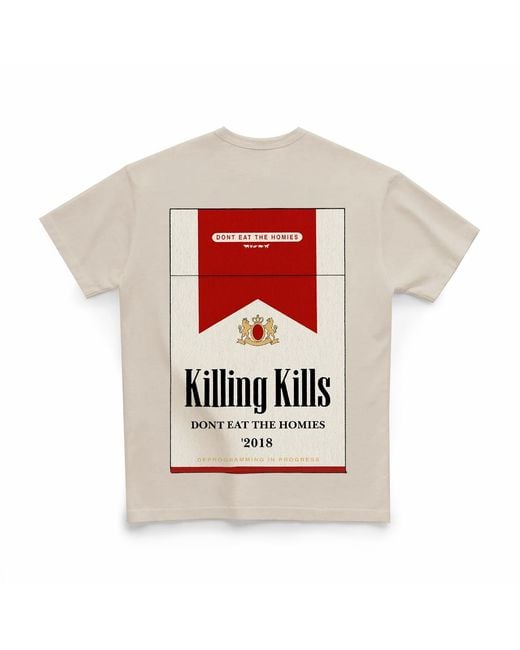 Dont Eat the Homies White Neutrals Killing Kills Tee