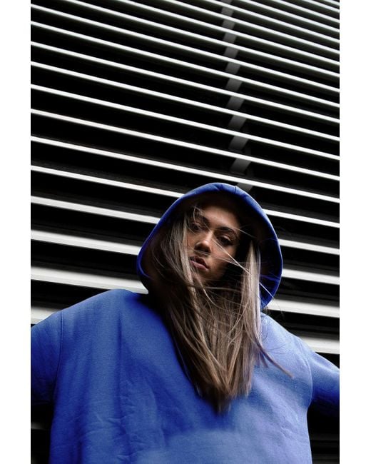 Snob Love Blue Hoodie & Jogger Pants Set for men