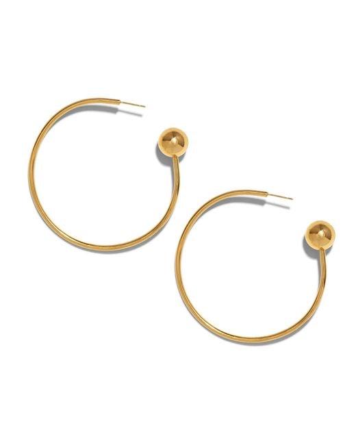 Jaredjamin Metallic Orbita Comet Earrings