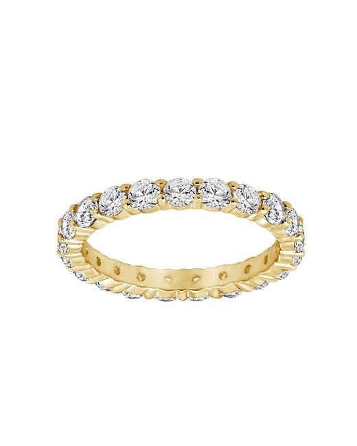 Diamonbliss Metallic Two And Half Carats Round Eternity Ring