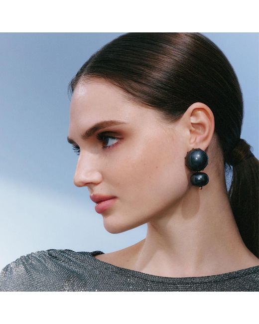 Saule Label Black Livia Earrings