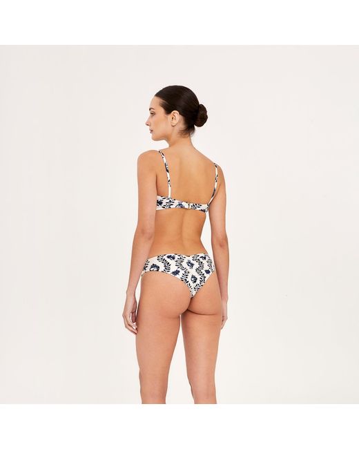 Aguaclara White Dynastie Bandeau Top