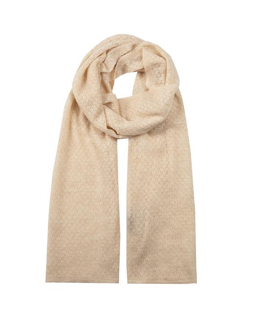 Mohair&Angora Natural Neutrals Diamond Shawl