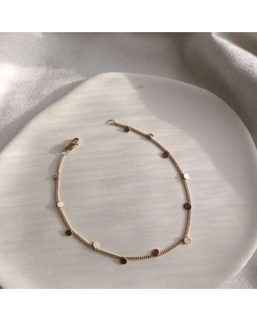 Lily Flo Jewellery Metallic Scattered Stars Bracelet In