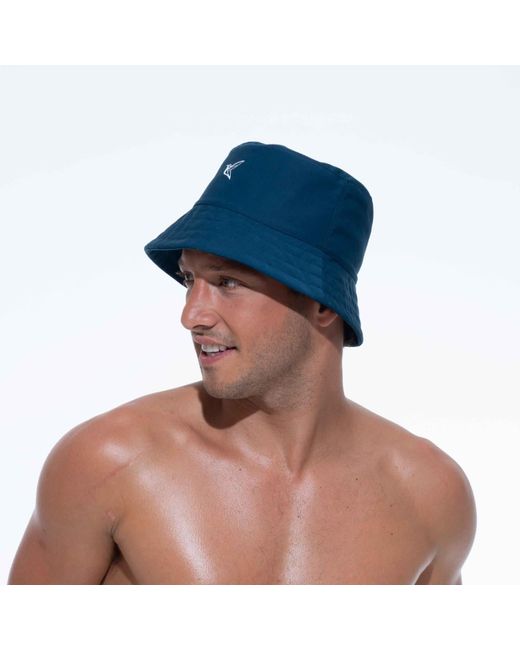 Live Kolibri Blue Bucket Hat for men