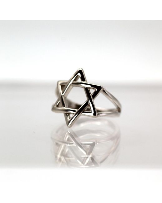 VicStoneNYC Fine Jewelry Metallic Six Pointed Star Ring