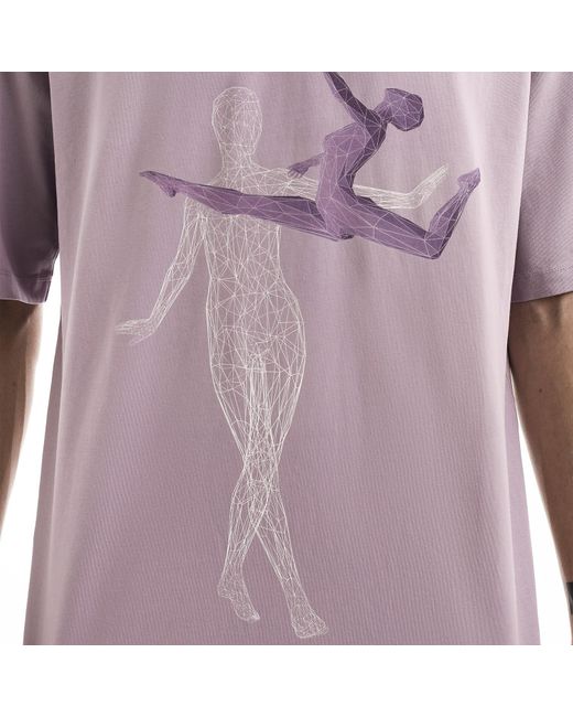 Foxylab New York Purple Lavander T-Shirt Beauty Is Movement