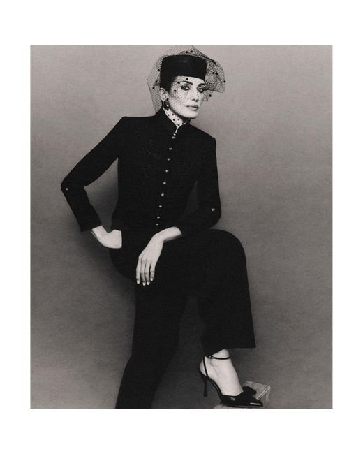 The Extreme Collection Black Military Blazer With Embroidery