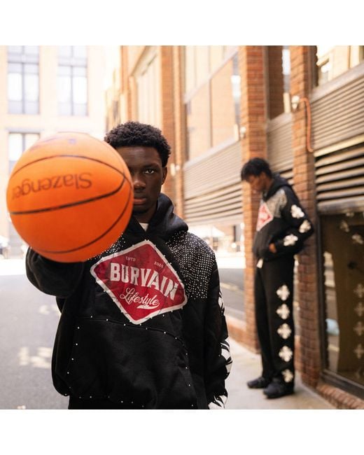 Burvain. Black Noir Joggers for men