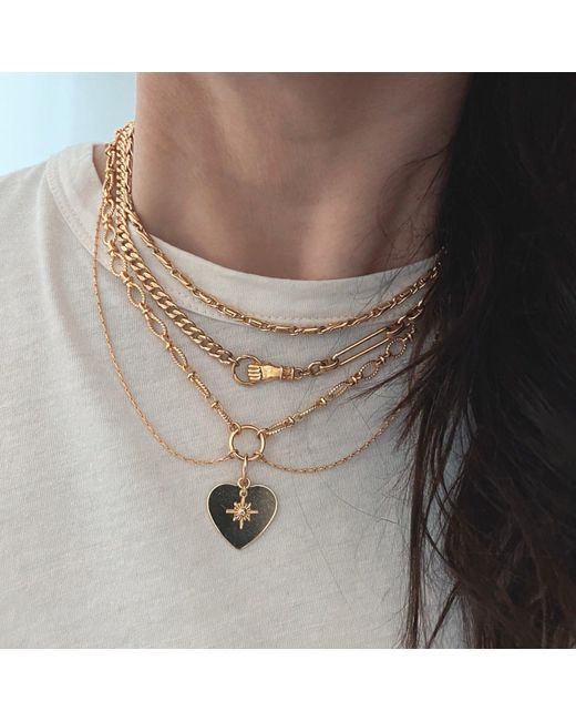 IN CAUDA VENENUM Metallic Briarée Necklace