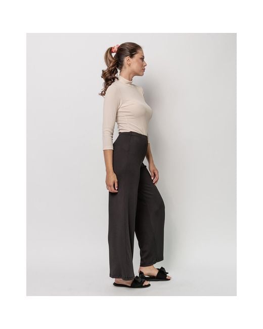 Oh!Zuza Pink Neutrals Rib Rollneck Top