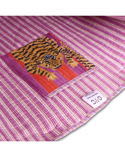 Conscious Yoga Collective Red The Ultimate Tibetan Tiger Velvet Tote