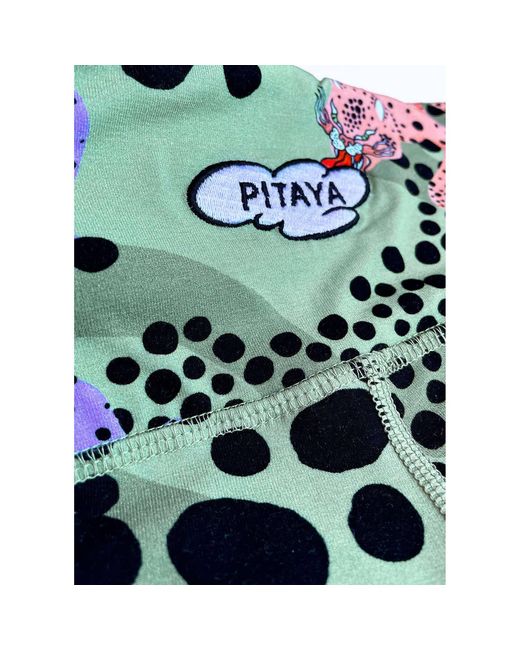 Pitaya Yoga Green Neutrals Ms Chee Leggings