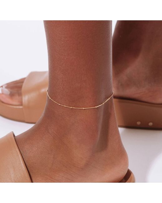 SET & STONES Metallic Aria Anklet