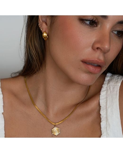 Mickey's Girl Metallic Bella Ray Waterproof Necklace
