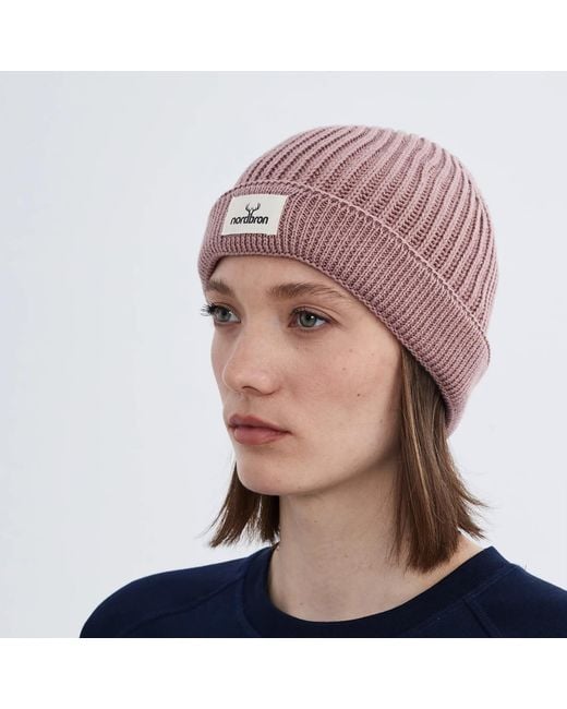 Norbron Red Cuat Dried Rose Beanie