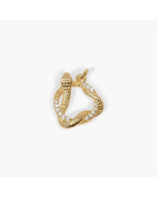 Alexie of Athens Metallic Transformative Snake Amulet