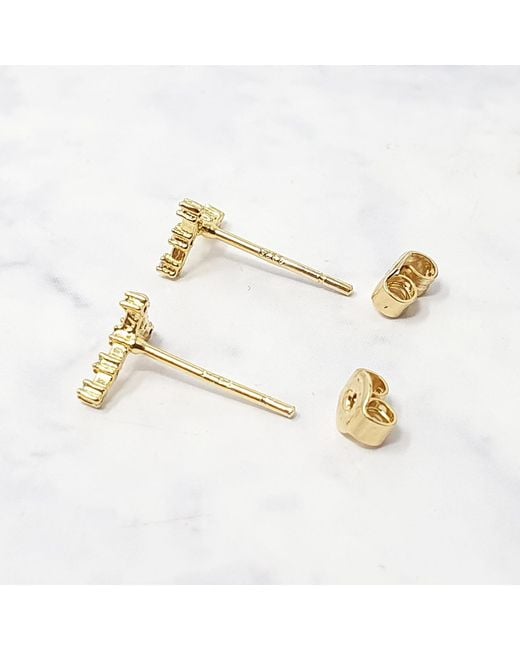 Harfi Metallic Scorpio Star Sign Constellation Astrology Tiny Earrings
