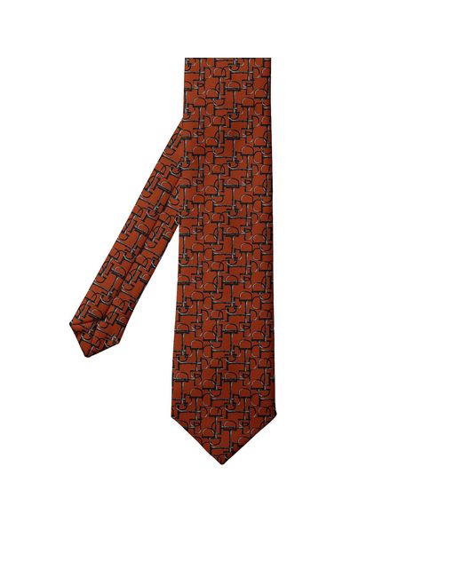 Neightiv Brown Tie And Pocket Square Set- Bits Harmony for men