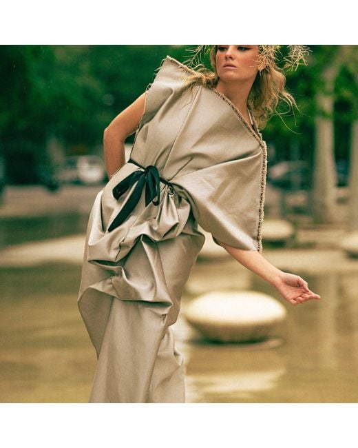 Miro Misljen Natural Neutrals Infinity Dress