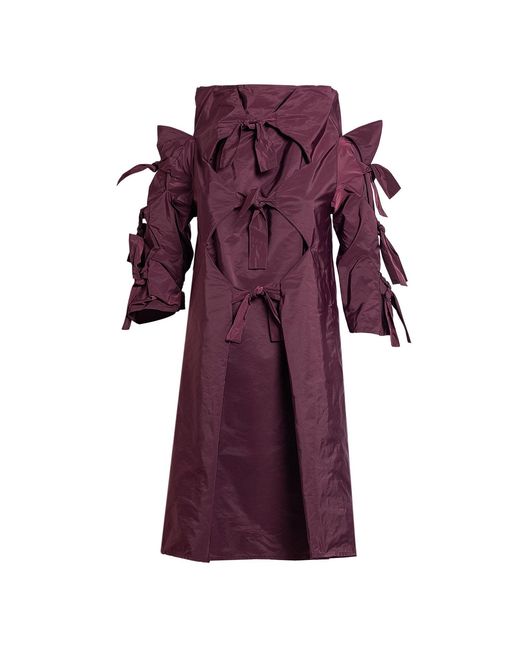 Bianca Popp Purple Many Ribbons Dress