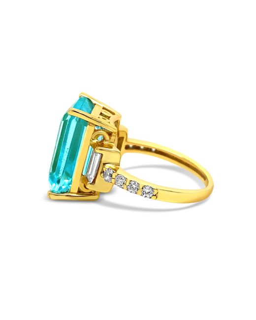GEM BAZAAR Blue Star Struck Ring
