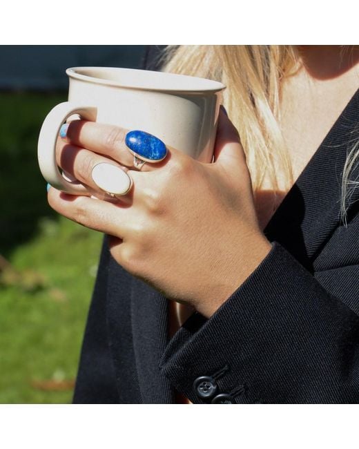 FV Jewellery Blue La Stèle Lapis Ring