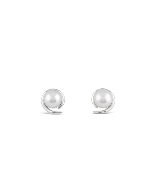 Dinny Hall Metallic Toro Pearl Studs