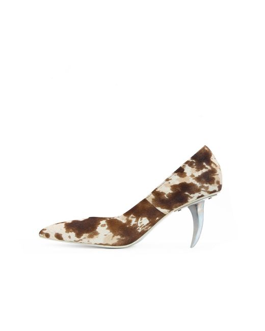 RIVERPEACE.CO Metallic Pointed-Toe Blade High Heels