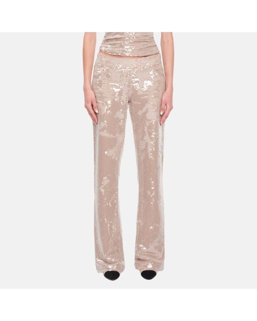 OW Collection Natural Neutrals Ruby Sequin Pants
