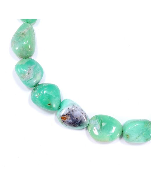 Mineralgems•Studio Green Chrysoprase Necklace